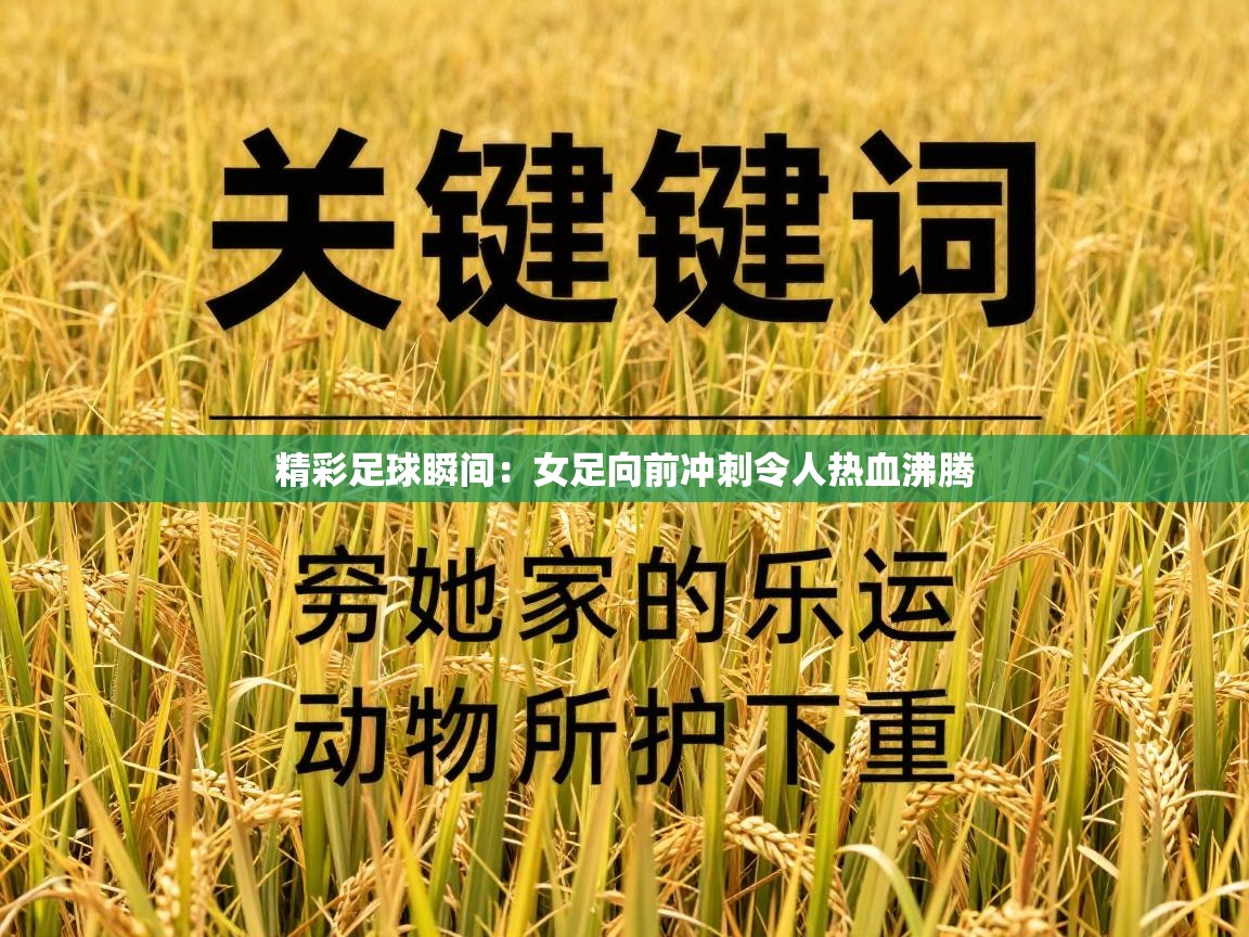 精彩足球瞬间:女足向前冲刺令人热血沸腾 第1张